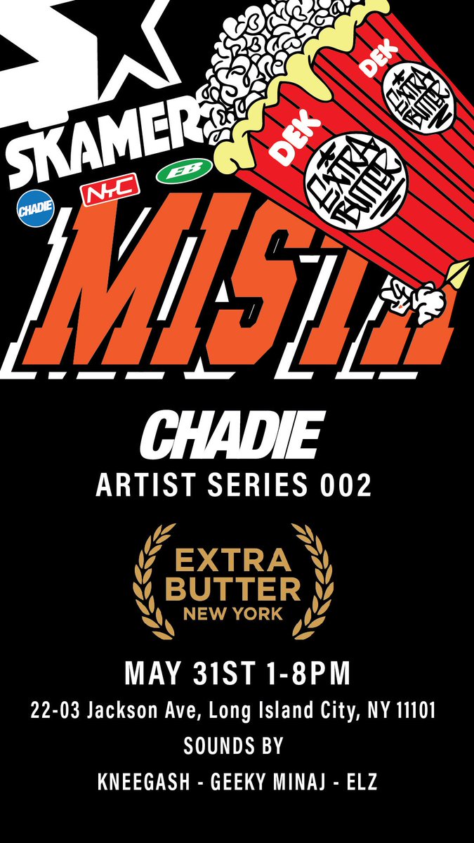 eeelllzzzz's tweet image. this Saturday pull up to @ExtraButter in Queens. #chadie #extrabutter #queens