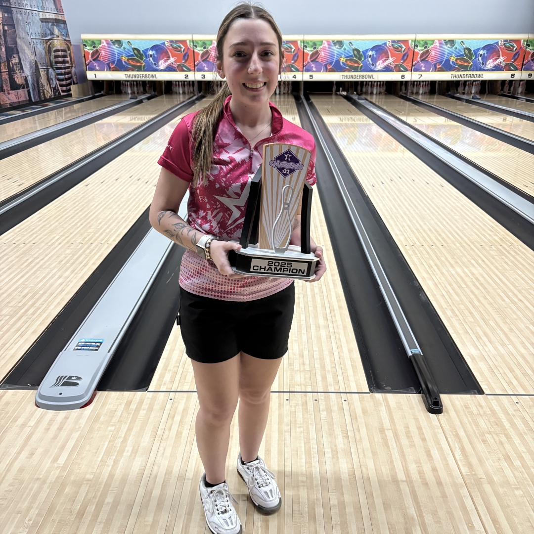 Aleesha Oden of Council Bluffs, Iowa, is your 2025 USBC U22 Queens champion! With the victory, Oden became just the second champion in U22 Queens history. Check BOWL.com later to read all about Oden's impressive win!