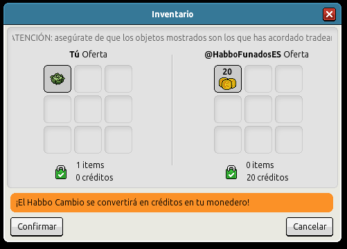 Premio del sorteo pagado, gracias <a href="/HabboFunados/">HabboFunados</a> <3