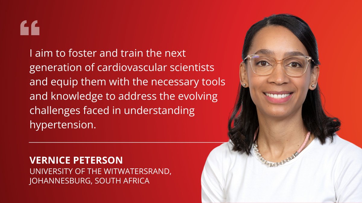 International Society of Hypertension (@ishbp) on Twitter photo Read our latest New Investigator spotlight feature on
Vernice Peterson, a senior academic with a PhD in cardiovascular physiology, currently working at <a href="/WitsUniversity/">Wits University</a> in Johannesburg, South Africa.
Read the profile: ish-world.com/portfolio-inve… Read our latest New Investigator spotlight feature on
Vernice Peterson, a senior academic with a PhD in cardiovascular physiology, currently working at <a href="/WitsUniversity/">Wits University</a> in Johannesburg, South Africa.
Read the profile: ish-world.com/portfolio-inve…