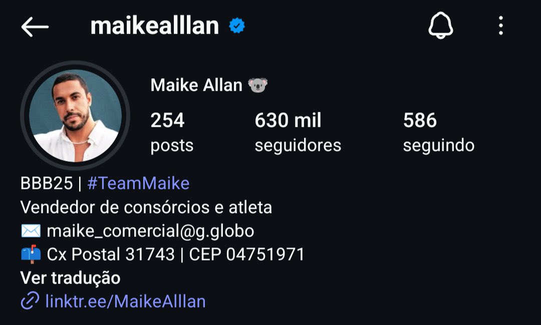 Vamo fazer ele chegar a 1M , quem está comigo ? O <a href="/maikealllan/">Maike Allan</a> é Brabo ele merece 1M 🐨