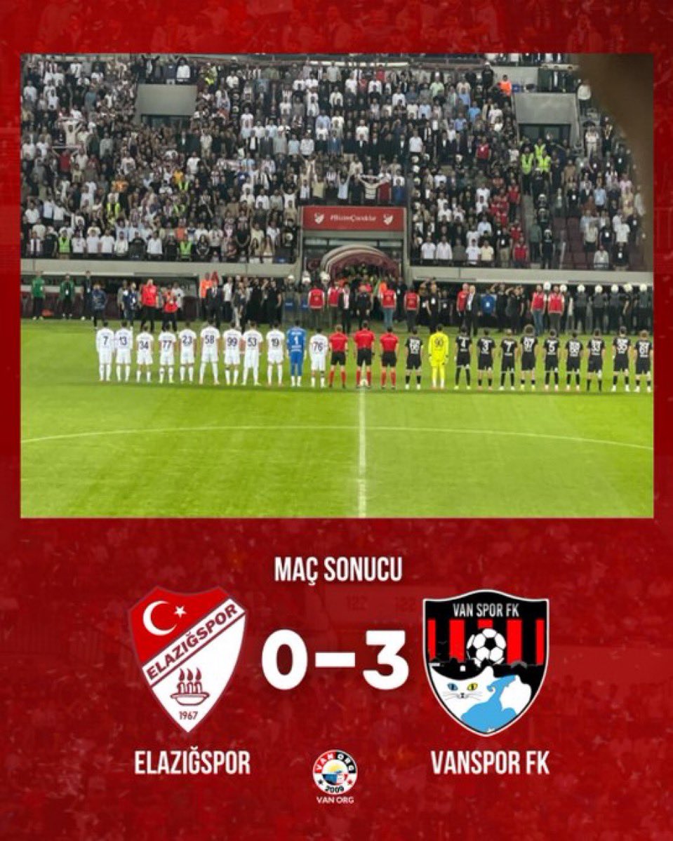 SON DAKİKA || Vanspor 3-0 hükmen galip.