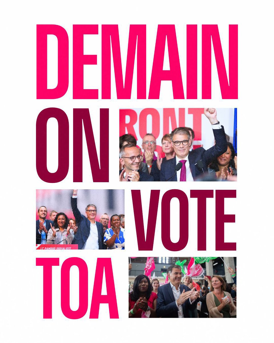 ❤️🌹 Votons pour le <a href="/coeurdelagauche/">Le Coeur de la gauche !</a> avec <a href="/faureolivier/">Olivier Faure</a>. Votons pour le TOA !
