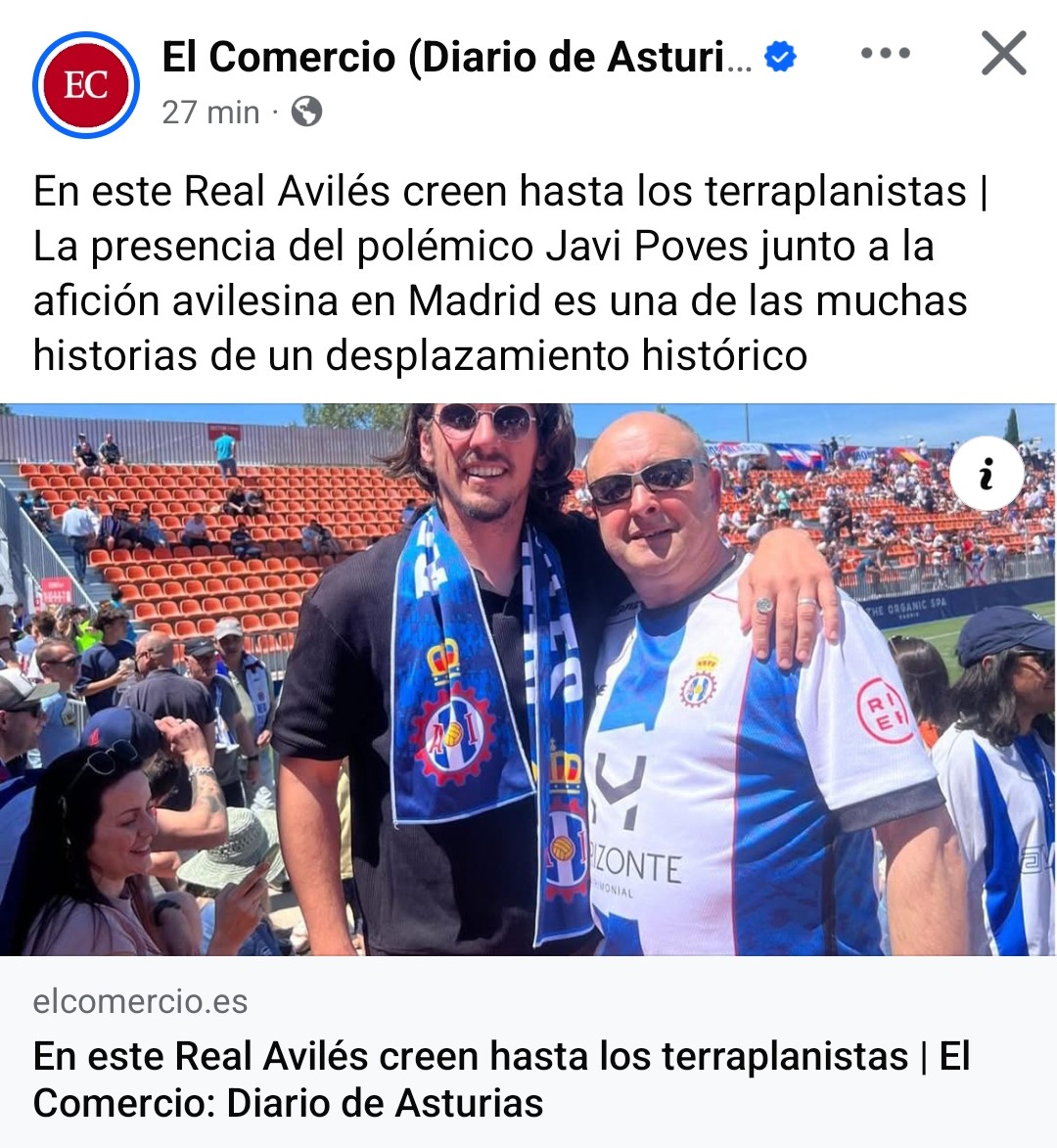 RinconAviles's tweet photo. Hoy en el periódico, la representación del Rincón del Real Avilés https://t.co/Cj84EjydML