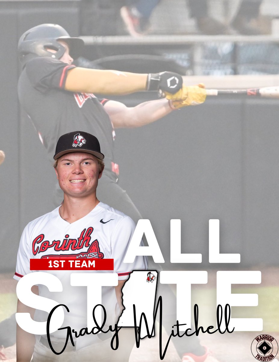 Congratulations to Junior Grady Mitchell on being selected to the 5A All-state Team!