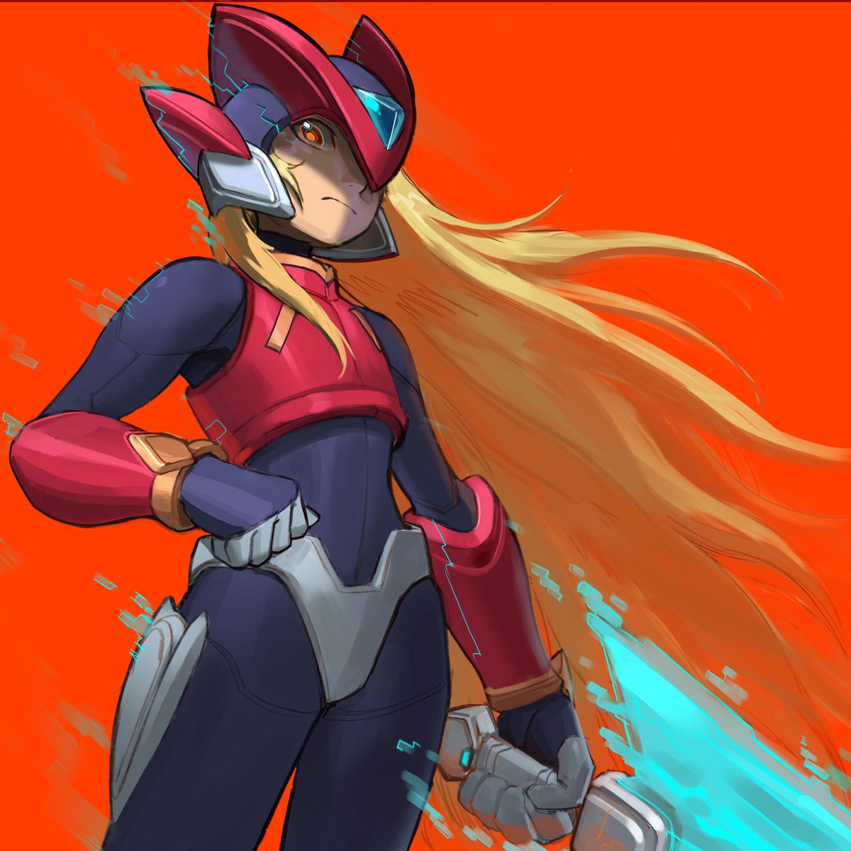 pedroferrer_art's tweet image. Zero Megaman