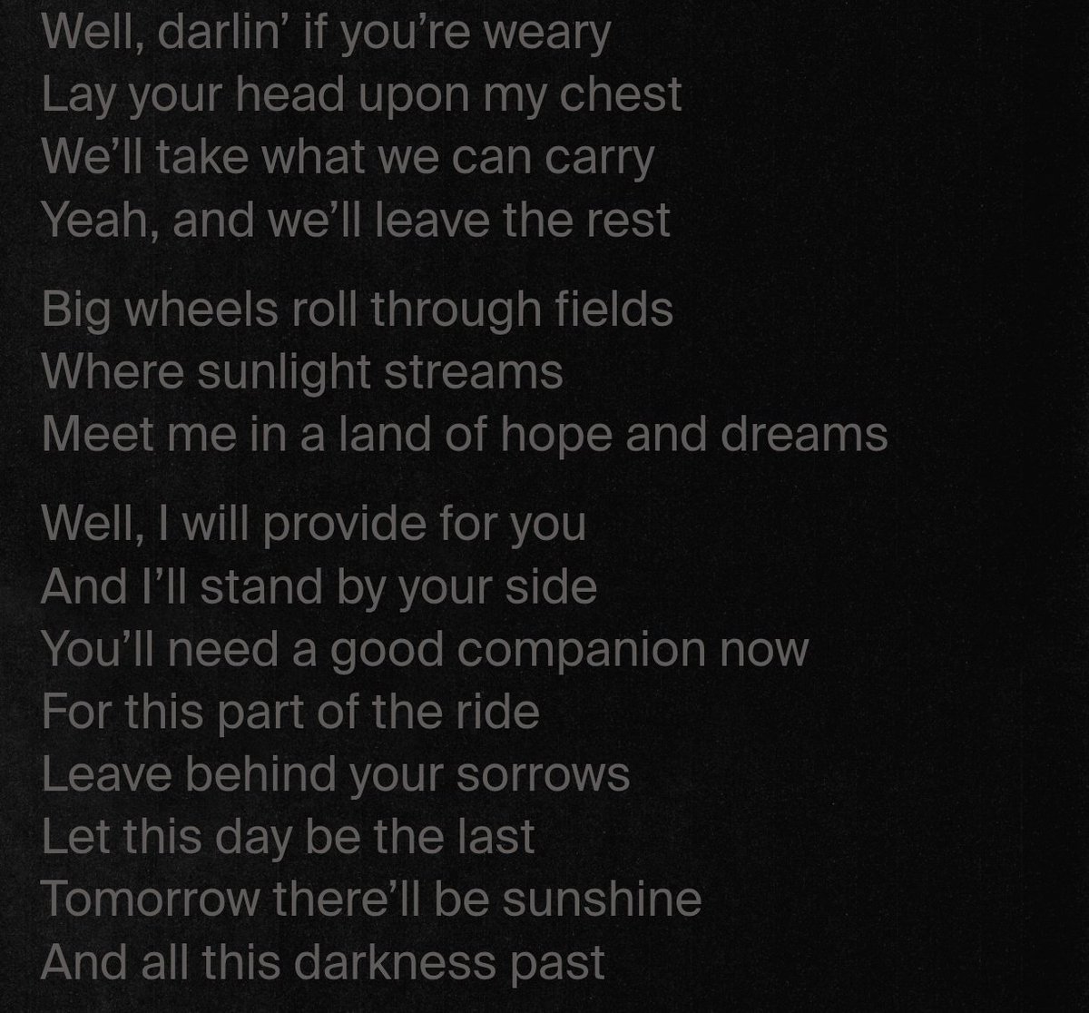 victorrvaIe's tweet photo. "why are you crying?" I got to hear Bruce Springsteen sing this while I was holding my girlfriend in my arms, of course I'm crying https://t.co/E7BYhRtTLk