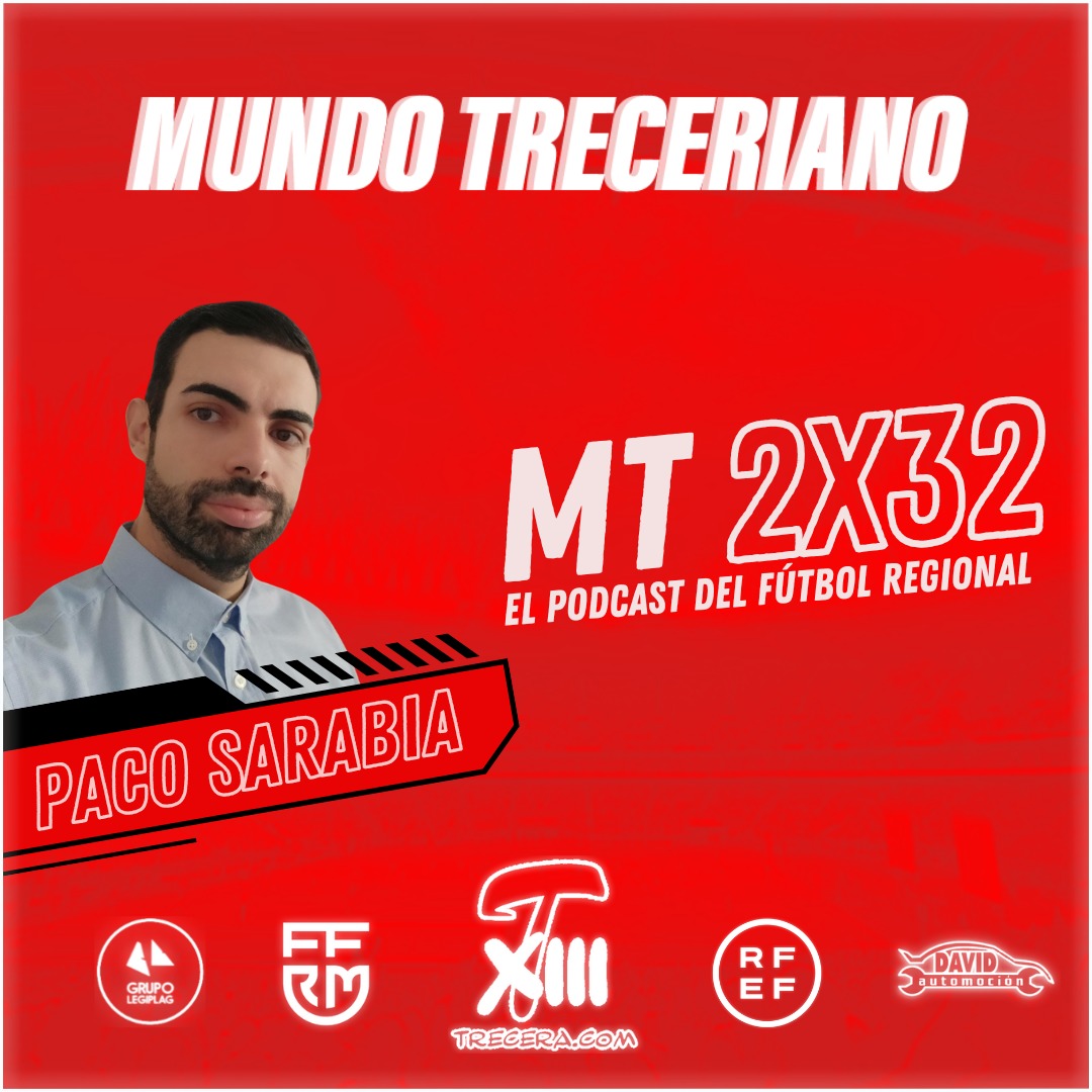 MT: 2x32 trecera.com/mundo-treceria…
- Dirige <a href="/PakoTXIII/">Paco Sarabia</a> 
- Play off ascenso a Segunda RFEF  con <a href="/jesuszurano_/">Jesús Zurano</a> del <a href="/pulpileatletico/">Club Atco Pulpileño</a> , <a href="/danimomprevil8/">Dani Momprevil</a> y <a href="/chaampi6/">jose navarro</a> del <a href="/CFSantomera1/">C.F. Santomera</a>
- Repaso a Preferente Autonómica.
- #LaFirma con <a href="/Juanvicentlopez/">Juan Vi López</a> 
- En la técnica <a href="/manuss770/">Manuel Sarabia</a>
