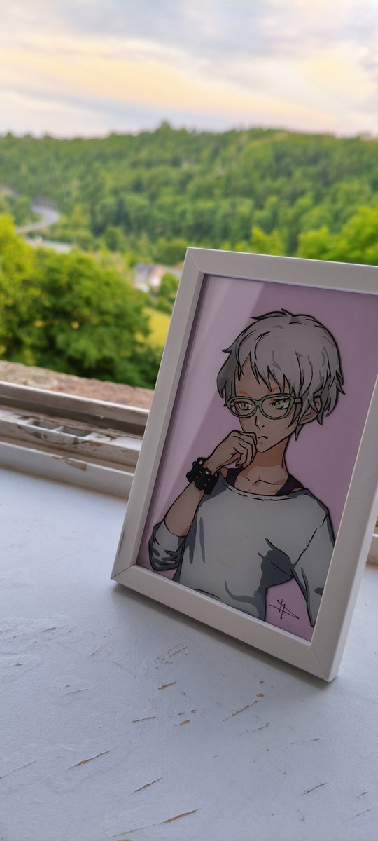 J'ai enfin du temps pour poster cette masterclass de <a href="/ZelDaphne/">Đaphиé</a> j'ai pas d'autres mots, c'est de la peinture sur verre ça rend trop bien !! (Et allez la suivre ça lui fera plaisir !)
φ