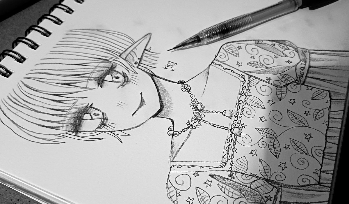 tinyhito's tweet photo. Una elfita bien fancy
#art #drawing #doddle https://t.co/TKBZmHY6Zt