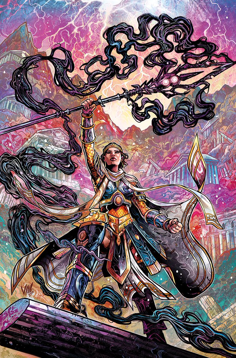vinartwork's tweet image. Happy to share my cover for Magic: The Gathering: Untold Stories—Elspeth!  
By @DanpgWatters, Owen Gieni, @Hilzjenkins and Clayton Cowles. in collaboration with  @Wizards,  @Hasbro 
For @darkhorsecomics!

 #darkhorsecomics #magicthegathering #elspeth #MTG
#cover #coverart