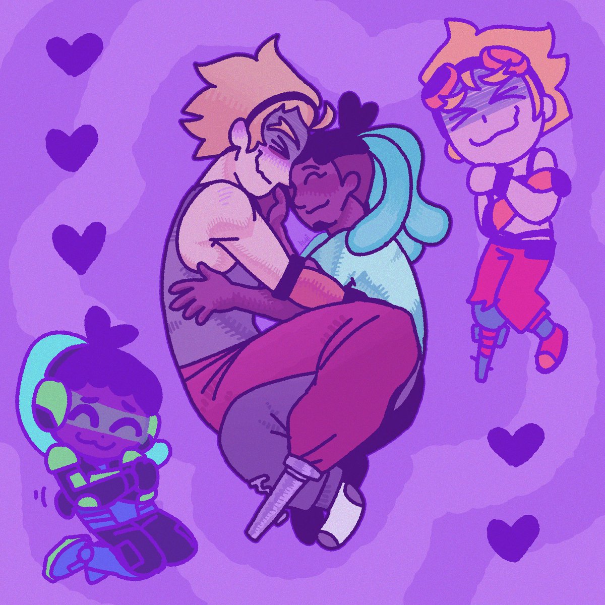 they hugging
#boomboxow #Overwatch2
