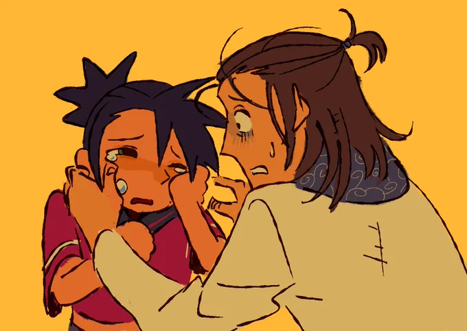doodle from last night. she tripped probably