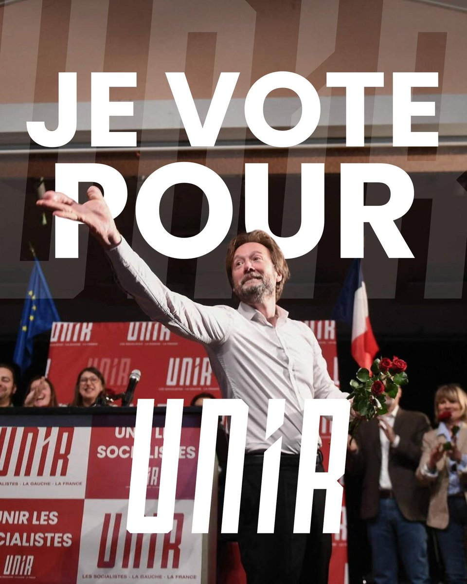 Parce que le Parti Socialiste a besoin de ce collectif pour retrouver son identité, pour lui redonner une place centrale à gauche.

Camarades, 
Demain votez et faites voter pour le TO🅱️ Unir avec Boris VALLAUD ! 

Demain nous créons la surprise ! 🌹✌🏻
