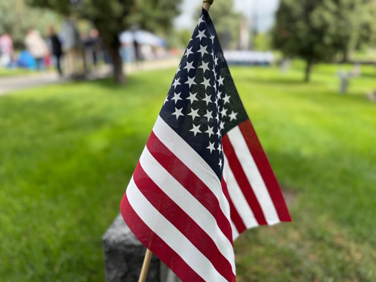 dcsheriff's tweet photo. Today, we pause to honor the brave men and women who made the ultimate sacrifice in service to our country. Memorial Day is a solemn reminder that the freedoms we enjoy exist because of the courage, duty, and sacrifice of those who gave everything.

Sheriff Darren Weekly, along with our command staff, chaplains, and Community Safety Volunteers attended memorial services in Castle Rock, Sedalia, and Highlands Ranch to pay tribute to our fallen heroes. Their legacy lives on in our hearts and through our continued commitment to serve and protect our community with the same spirit of dedication.

We are forever grateful.