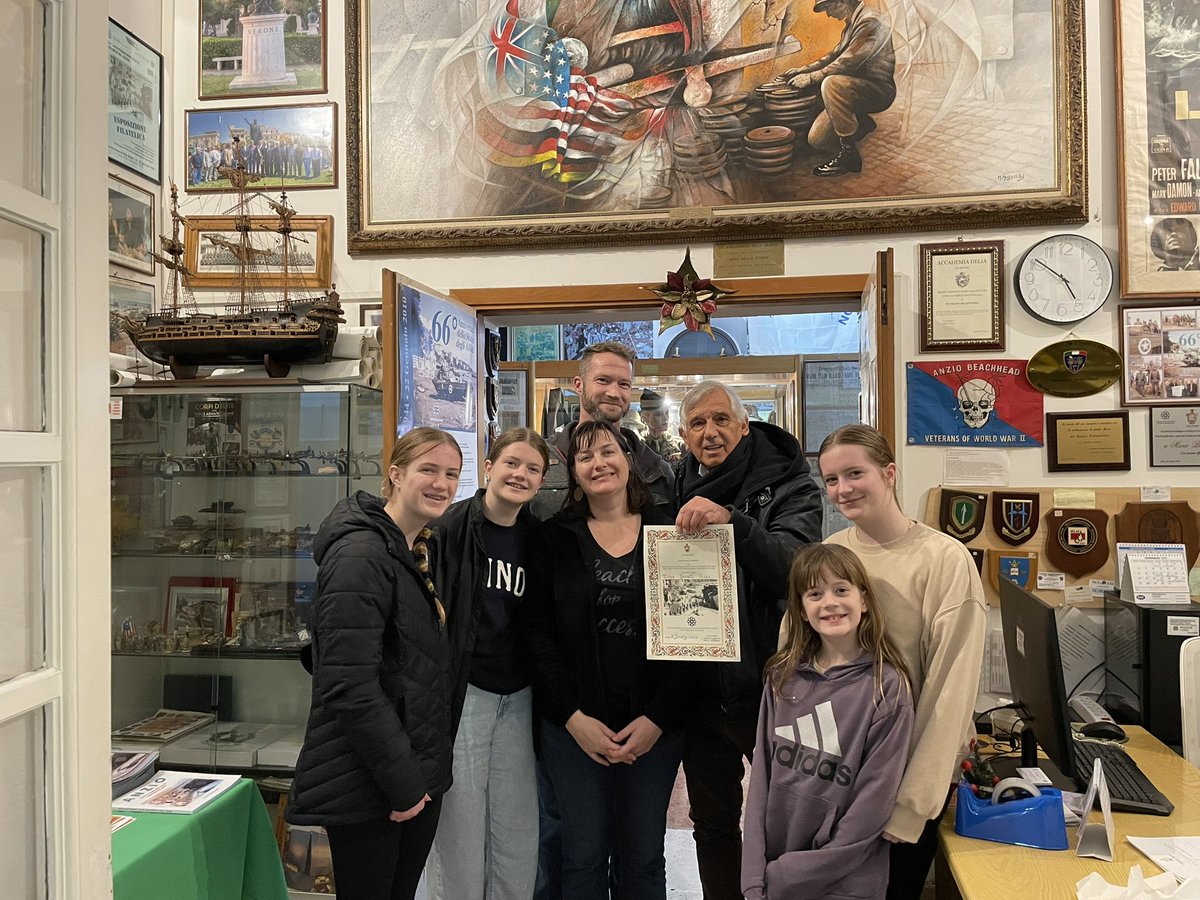 This Memorial Day I’m remembering Joshua Bennett Hubbs. We had the honor of visiting the Sicily-Rome American Cemetery in Nettuno, Italy where he and 7,844 other US soldiers are memorialized. He died during the Anzio landing to liberate Italy during WWII.
