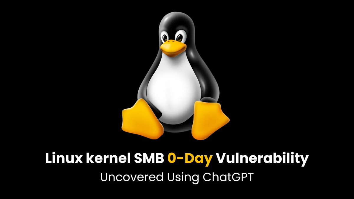 Vulnerabilidad de día cero en SMB del kernel de Linux descubierta mediante ChatGPT

CVE-2025-37899
cybersecuritynews.com/linux-kernel-s…
