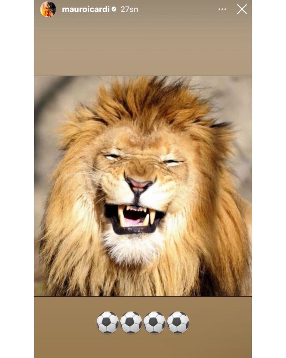 forzacimbom's tweet photo. 😂 Fenerbahçe'nin Hatayspor mağlubiyetinin ardından Mauro Icardi'nin paylaşımı. https://t.co/qUnaCBg3DG