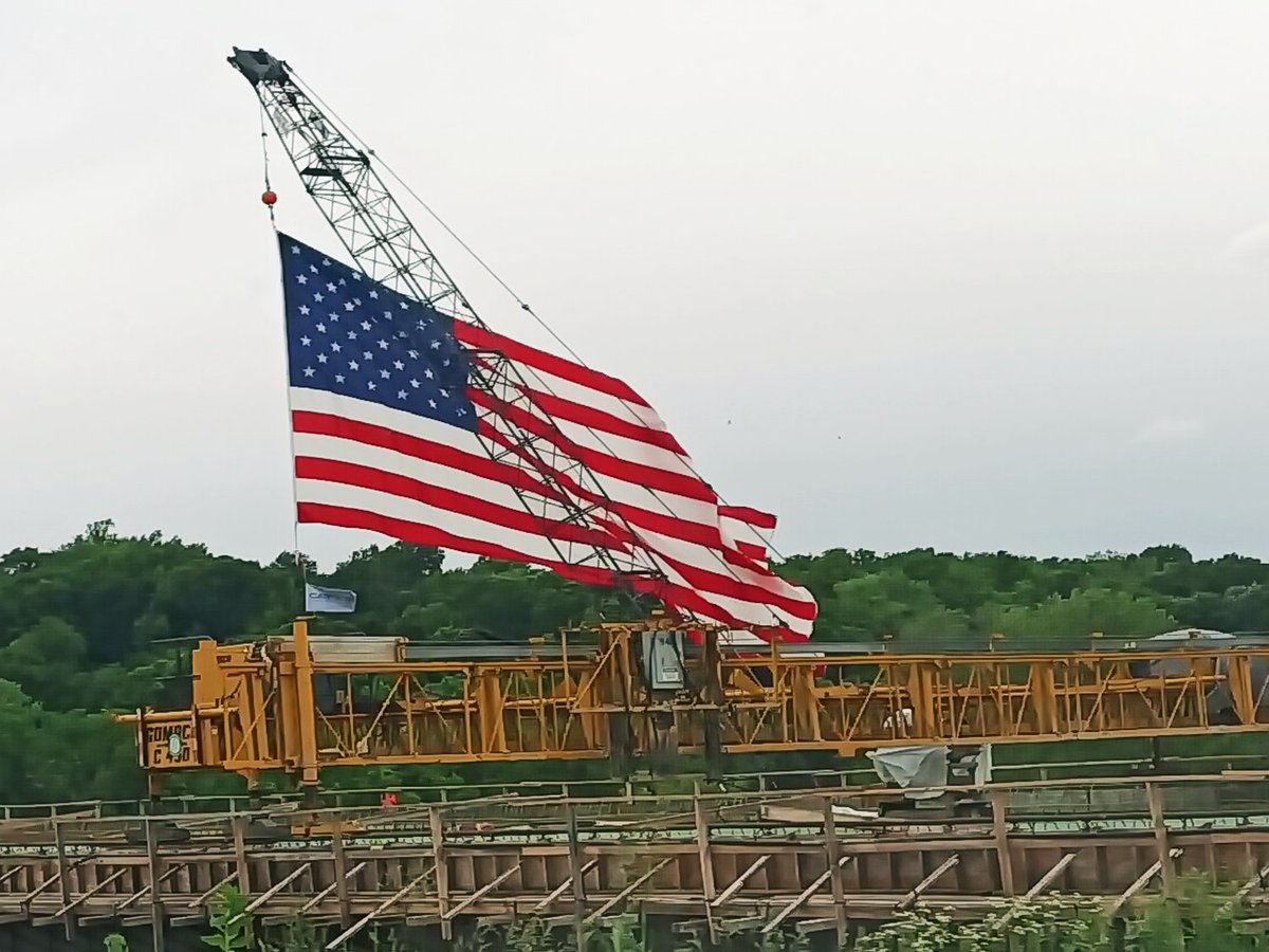 Foley Equipment Service (@foleyengines) on Twitter photo Kudos to Clarkson Construction (<a href="/ClarksonBuilds/">Clarkson Construction</a>) & <a href="/KDOTHQ/">Kansas Department of Transportation</a> for the massive American flag flying proudly by I-435 & Midland. A powerful tribute and a great way to honor #MemorialDay… thank you for the reminder of what this day truly means! Kudos to Clarkson Construction (<a href="/ClarksonBuilds/">Clarkson Construction</a>) & <a href="/KDOTHQ/">Kansas Department of Transportation</a> for the massive American flag flying proudly by I-435 & Midland. A powerful tribute and a great way to honor #MemorialDay… thank you for the reminder of what this day truly means!