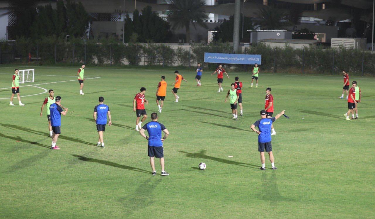 من تدريبات العراق. (إكس) 