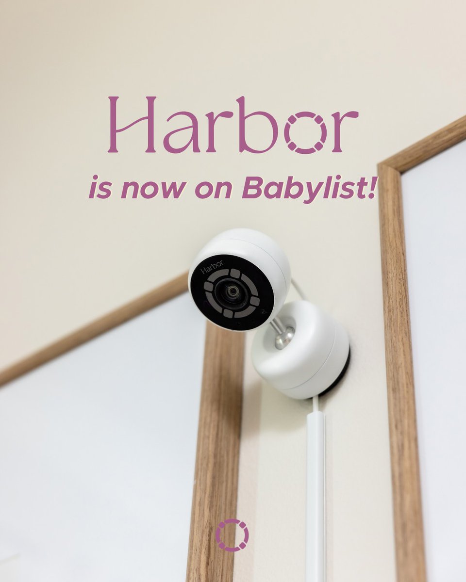 harborsleep's tweet image. We’ve officially landed on Babylist!

Now you can add peace of mind to your registry—with Harbor’s all-in-one monitoring system made actually for parents.

#BabyMonitor #BabyCamera #RestEasy #ParenthoodAdvice #FirstTimeParenting #DualMonitor #BabyNecessities #MotherhoodContent