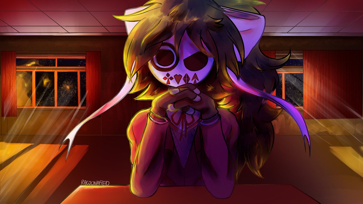 RACOONAFIED's tweet image. lmao
this took 3 hours and I'm insanely proud of this :D
#DAgames #SOLITUDE #XavierRotom #DDLC #DokiDokiLiteratureClub