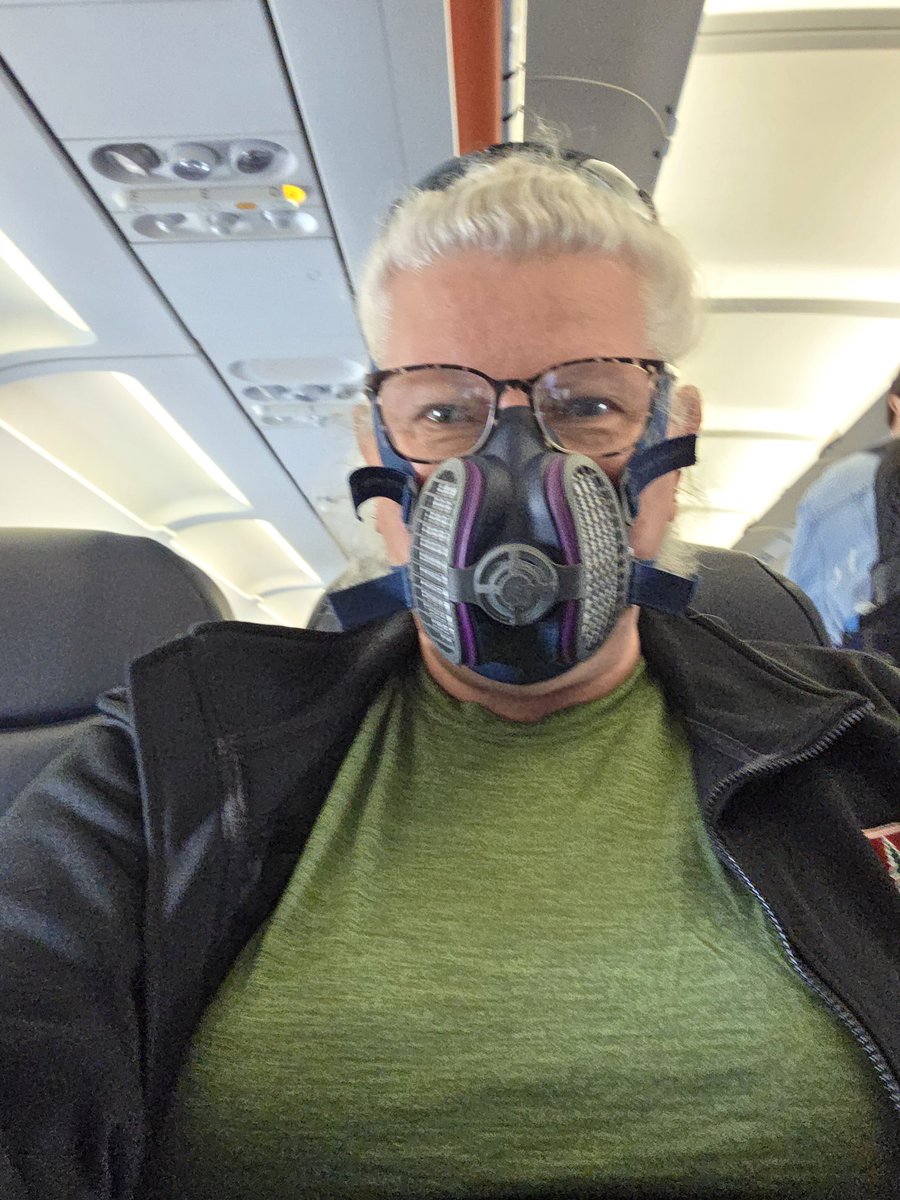 Gate agent: scan your boarding pass and say your name.
[I do.]
Gate agent: I need you to remove your mask and say your name again.
Me, leaning in and yelling my name so loudly that everyone within 20 feet heard it easily and turned to watch.
Gate agent: scowl
#MaskUp