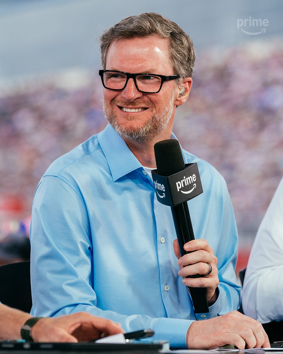 SportsonPrime's tweet photo. What a night ✨ Thank you for welcoming @PrimeVideo to #NASCAR https://t.co/DaxNOqpmjJ
