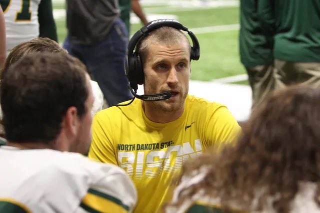 Bison Football Chronicles (@ndnextup) on Twitter photo <a href="/NDSUfootball/">NDSU Football</a> Defensive Coordinator/LB Coach/<a href="/CoachGrantOlson/">Coach Grant Olson</a>
-NDSU ‘14- Student Assistant
-Wyoming ‘15-‘16- Grad Assistant
-Indiana St ‘17-‘18- LB Coach
-NDSU ‘18-Now- Defensive Cord/ LB Coach
#NDSU #GoBison #RollHerd <a href="/NDSUfootball/">NDSU Football</a> Defensive Coordinator/LB Coach/<a href="/CoachGrantOlson/">Coach Grant Olson</a>
-NDSU ‘14- Student Assistant
-Wyoming ‘15-‘16- Grad Assistant
-Indiana St ‘17-‘18- LB Coach
-NDSU ‘18-Now- Defensive Cord/ LB Coach
#NDSU #GoBison #RollHerd