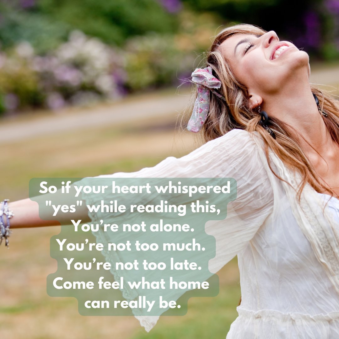 LauraGiles804's tweet photo. 🧵8
So if your heart whispered "yes" while reading this,
You’re not alone. You’re not too much. You’re not too late.
Come feel what home can really be.
🫶 Honey, I’m Home
📍Wilmington, NC
💌 https://t.co/9wG8pApBzd https://t.co/mZqrCz8XDL