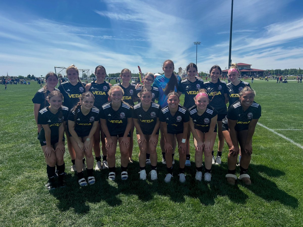 Congratulations to our G06/07 Academy Elite team for going undefeated in the USYS Ohio State Cup pool play!

They grab the #1 seed and will play in the Semi finals next saturday!

Congratulations ladies, Coach Kevin Spraul and Coach Rod Fielden!
