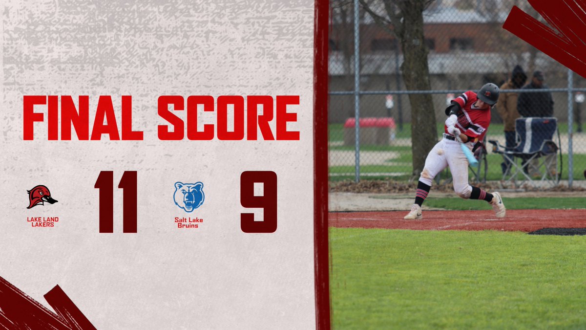 Lake Land Baseball (@llc_baseball) on Twitter photo Today to Honor #32 LUCAS OTTO on his birthday!
Lakers beat Salt Lake 11-9.
Gamers of the Day!
<a href="/KaidenMaurer__/">kaiden maurer</a> 1-5 1R 1 RBI
<a href="/drewdupont2/">drewdupont2</a> 1-5 2R 2B 2 RBI (Tied Laker single Doubles)
<a href="/VSpotofora/">Vinny Spotofora</a> 2-4 💣3 RBI (HR Set the Single season Laker Record for Hits)
<a href="/lucamendez_/">Luca Mendez</a> 1-4 💣go Today to Honor #32 LUCAS OTTO on his birthday!
Lakers beat Salt Lake 11-9.
Gamers of the Day!
<a href="/KaidenMaurer__/">kaiden maurer</a> 1-5 1R 1 RBI
<a href="/drewdupont2/">drewdupont2</a> 1-5 2R 2B 2 RBI (Tied Laker single Doubles)
<a href="/VSpotofora/">Vinny Spotofora</a> 2-4 💣3 RBI (HR Set the Single season Laker Record for Hits)
<a href="/lucamendez_/">Luca Mendez</a> 1-4 💣go