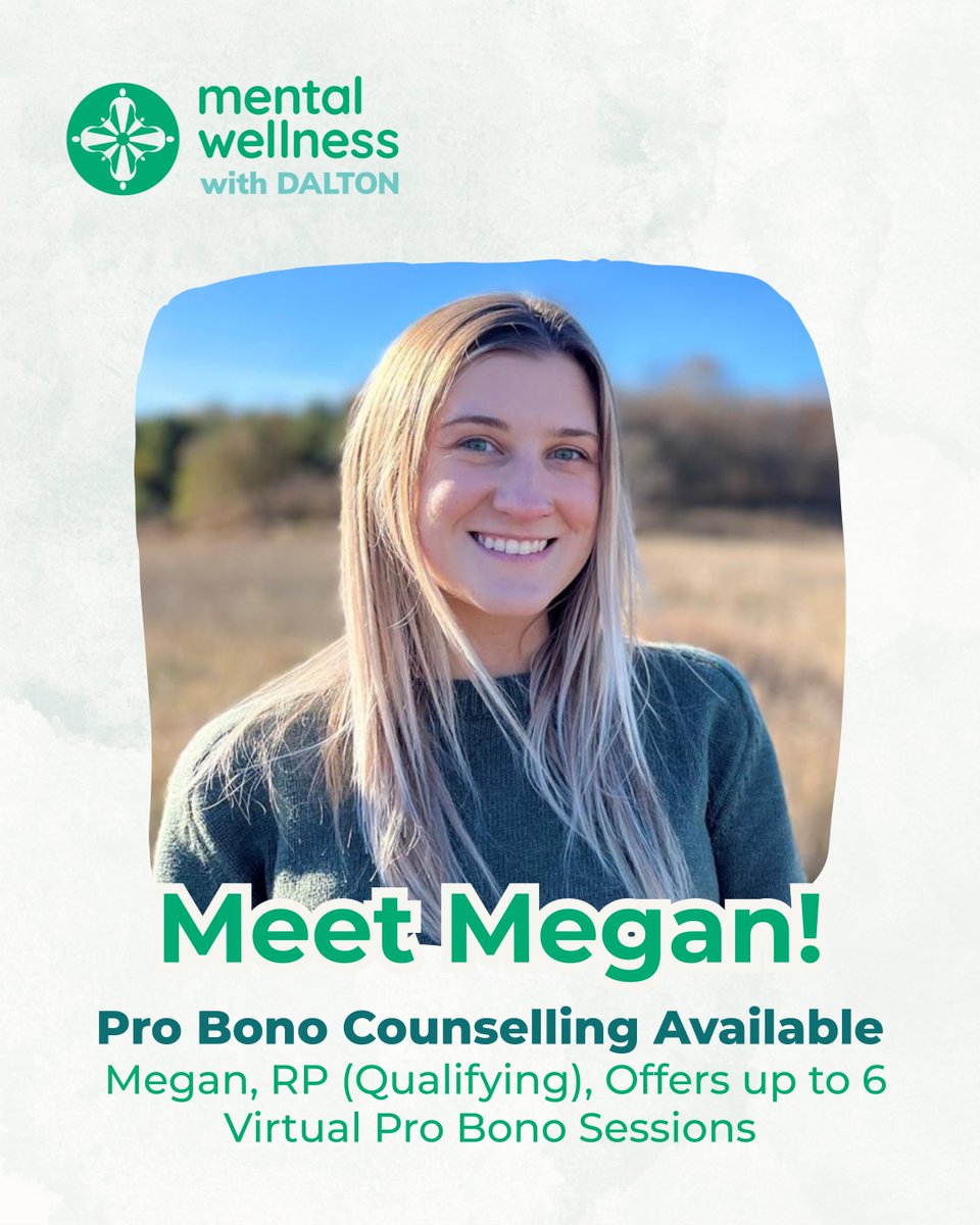 Dalton Associates (@daltonassociate) on Twitter photo Megan, one of our Registered Psychotherapists (Qualifying), is offering up to 6 pro bono sessions, with additional sessions available on a sliding scale up to $50 per hour. She works under the comprehensive supervision of a Registered Psychotherapist and provides virtual support Megan, one of our Registered Psychotherapists (Qualifying), is offering up to 6 pro bono sessions, with additional sessions available on a sliding scale up to $50 per hour. She works under the comprehensive supervision of a Registered Psychotherapist and provides virtual support