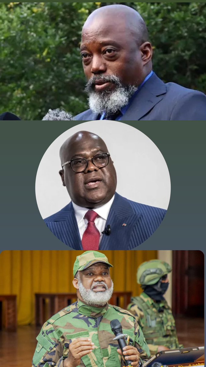 #Kabila’s arrival in Goma isn’t a nostalgic homecoming, it’s a power play. This is the man who made #Tshisekedi president. He handed him power through a backroom deal brokered with <a href="/CNangaa/">Corneille Nangaa</a> . Now both kingmakers have returned, shoulder to shoulder, not to support the regime, but