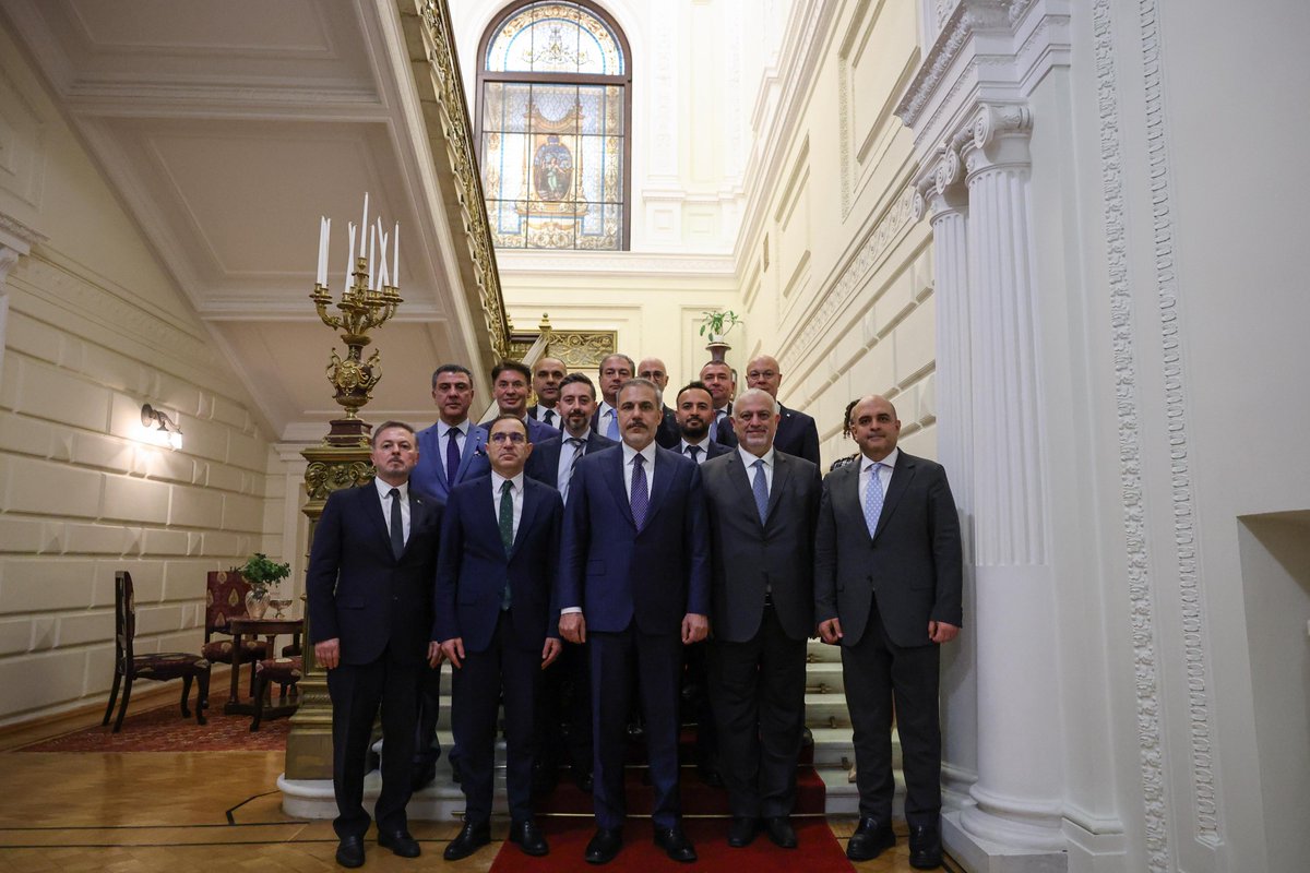 T.C. Dışişleri Bakanlığı (@tc_disisleri) on Twitter photo Bakanımız <a href="/HakanFidan/">Hakan Fidan</a> Rus-Türk İş İnsanları Birliği Yönetim Kurulu ile Moskova Büyükelçiliğimizde görüştü. Bakanımız <a href="/HakanFidan/">Hakan Fidan</a> Rus-Türk İş İnsanları Birliği Yönetim Kurulu ile Moskova Büyükelçiliğimizde görüştü.