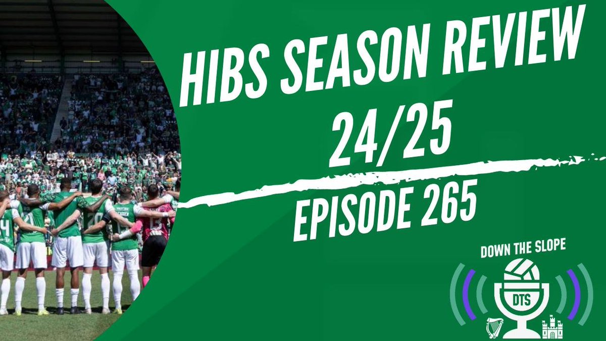 🆕HIBS SEASON REVIEW 24/25 | TRANSFER TARGETS ?! | EP 265

* Europa QR2 it is 🙃
* Rollercoaster season reviewed 🎢
* Changes at Hibs ♻️
* Potential transfer targets for Hibs 👀

📺youtube.com/live/1NqzePdqu…
🎙️open.spotify.com/show/3qVNNm1WV…