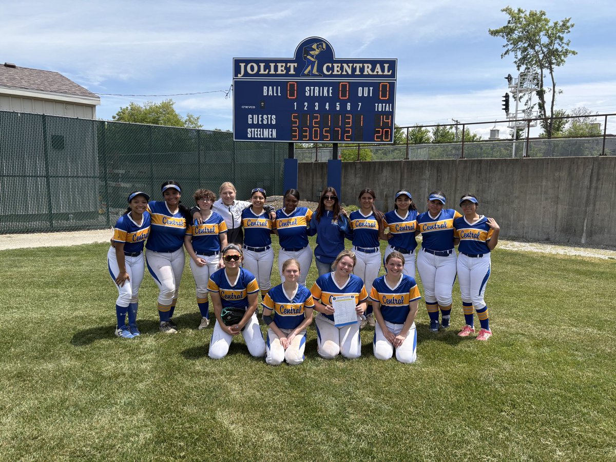 Steelmen Softball with the “W”!!!

A true team victory with Sophie Litsogannis pitching all 7 innings!! 

Steelmen take on Lincoln Way Central tomorrow