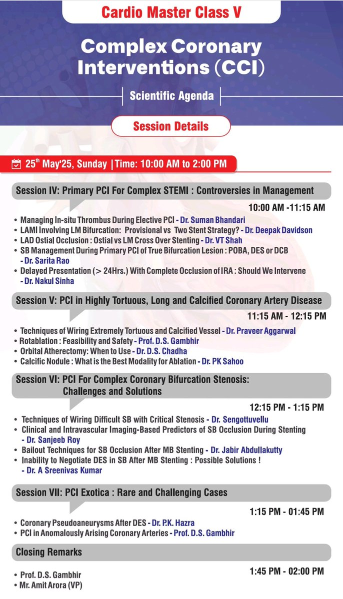 Dr Sarita Rao (@drsaritarao2) on Twitter photo Happy to speak about Side Branch Management during Primary PCI at the CARDIO MASTERCLASS in COMPLEX CORONARY INTERVENTIONS <a href="/APSIC6/">@APSIC</a> <a href="/IJCDW_WINCARS/">Women in Cardiology and Related Sciences</a> <a href="/WomenAs1/">Women As One</a> <a href="/PCRonline/">PCRonline 🫀</a> <a href="/apollohospita15/">Apollo Hospital Indore</a> Happy to speak about Side Branch Management during Primary PCI at the CARDIO MASTERCLASS in COMPLEX CORONARY INTERVENTIONS <a href="/APSIC6/">@APSIC</a> <a href="/IJCDW_WINCARS/">Women in Cardiology and Related Sciences</a> <a href="/WomenAs1/">Women As One</a> <a href="/PCRonline/">PCRonline 🫀</a> <a href="/apollohospita15/">Apollo Hospital Indore</a>