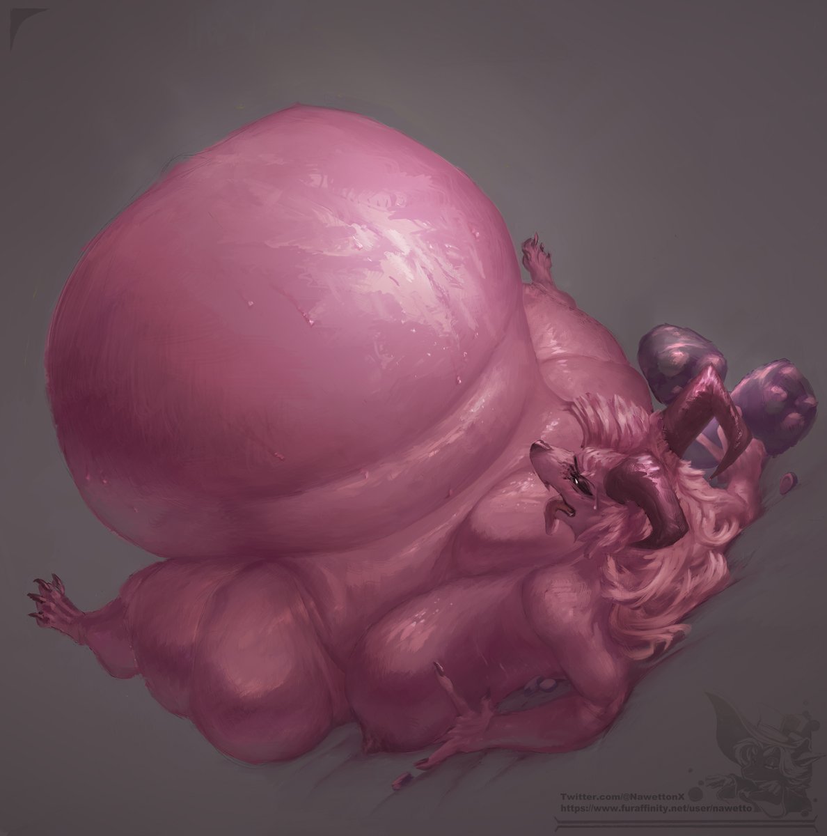 My part of the Trade with <a href="/Nitarufatlover/">Nitaru🔞🇷🇺 (COMMS CLOSED)</a> 
Another case of Soda swellin Orb~