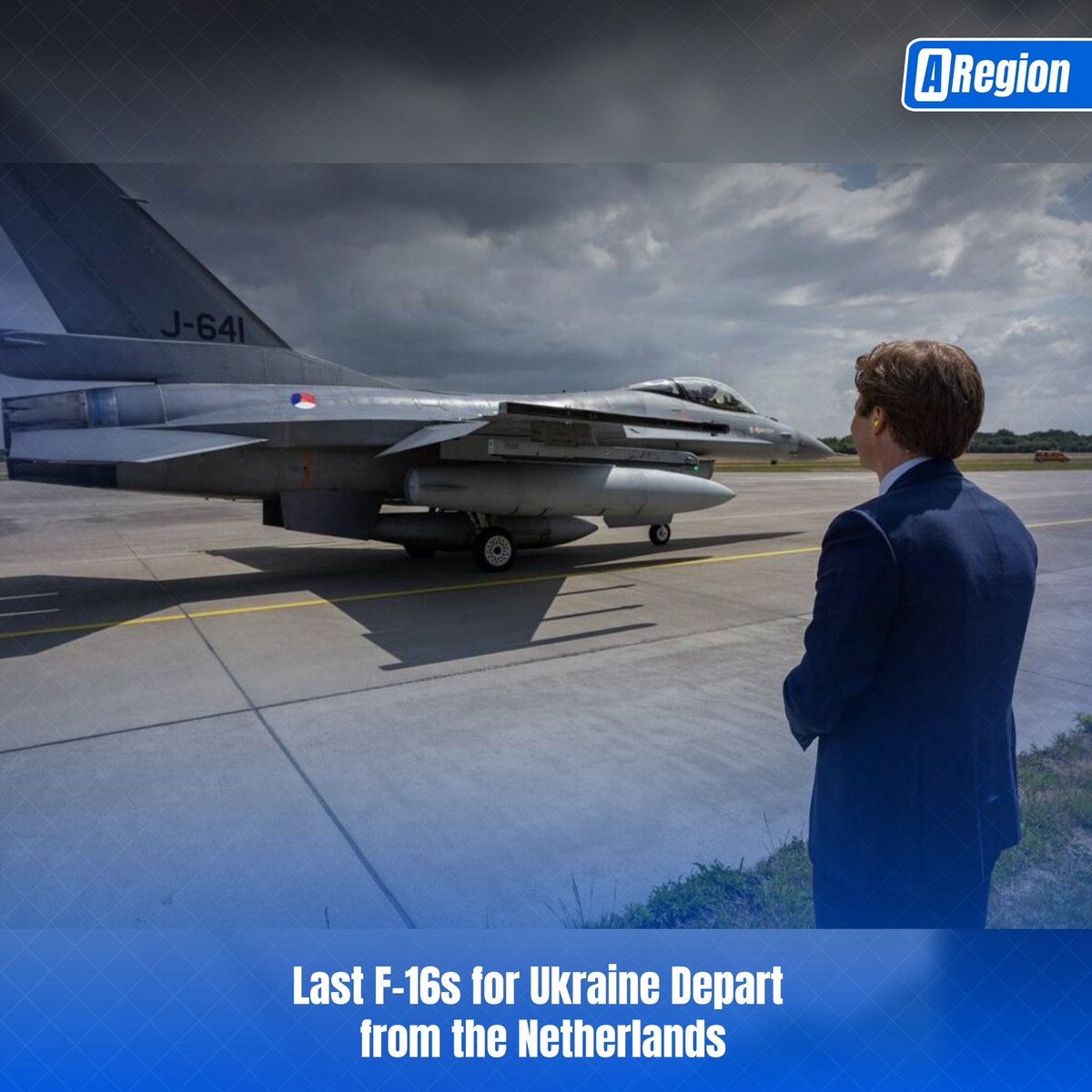 ARegion_'s tweet image. Netherlands has officially sent off the last F-16 fighter jets to Ukraine from Volkel Air Base! These jets are set for preparation in Belgium before joining the Ukrainian Air Force.

#F16 #Ukraine #DefenseSupport #UkraineWar #UkraineRussiaWar #Russia #Netherlands