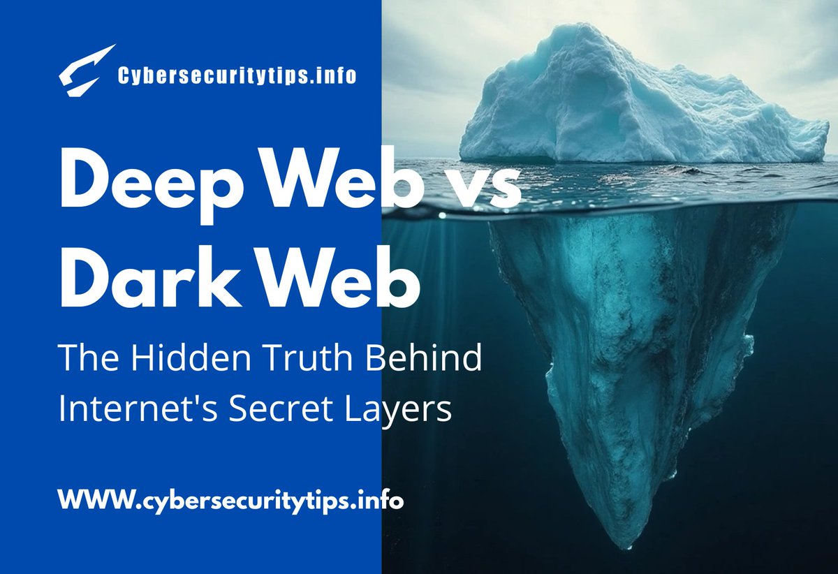 cyber4beginner's tweet image. Deep Web vs Dark Web: The Hidden Truth Behind Internet&apos;s Secret Layers
cybersecuritytips.info/2025/05/deep-w…