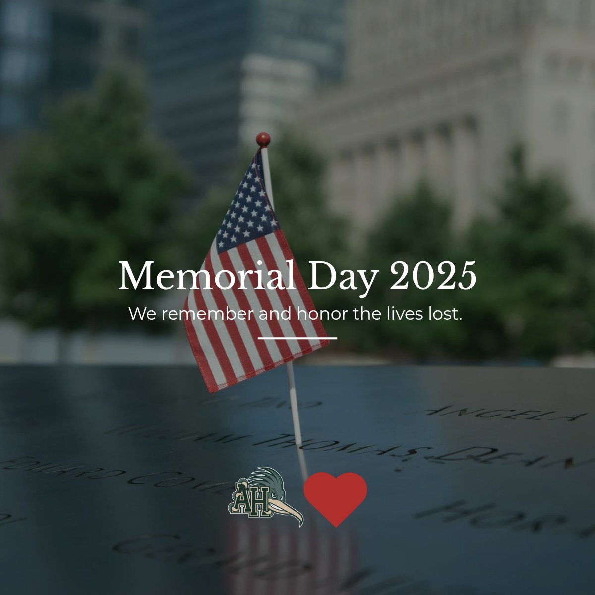 This Memorial Day, we honor the brave heroes from our community and around the USA who lost their lives in the defense of their loved ones and the posterity of our Nation. ❤️🤍💙