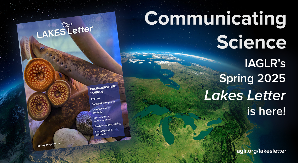 Read up on effectively communicating your Great Lakes research in the latest issue of IAGLR's Lakes Letter magazine for insights and examples, then attend the #SciComm session, Tuesday 8 AM - 3 PM at #IAGLR25, to learn more. Visit bit.ly/43323Ku
