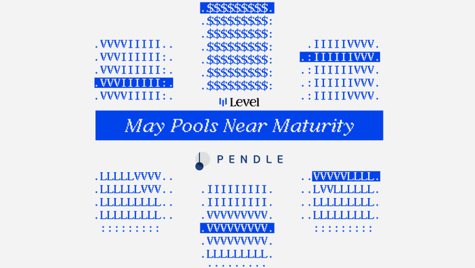 Abuchi55764796's tweet photo. 🚨 Important Update for Pendle LPs: May 29 Pool Maturity Incoming
If you're farming with lvlUSD or slvlUSD on Pendle, this thread is for you.
Here’s everything you need to know before the first pools reach maturity 🧵👇#Pendle #DeFi #YieldFarming #LevelFinance #Penpie https://t.co/92jHtIbi4U