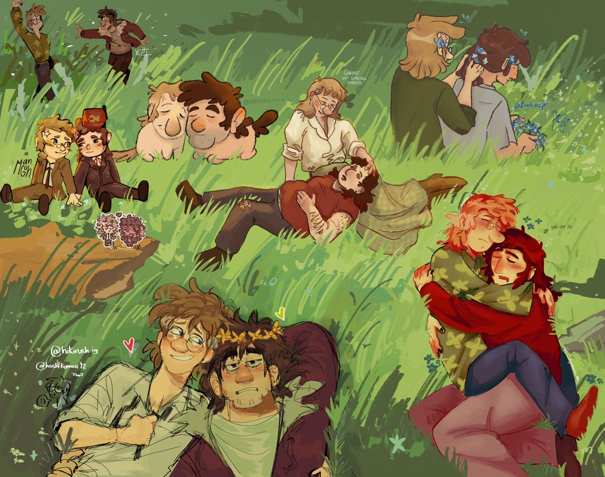 ZineMemories's tweet photo. Credits:
@xojhiii @hoshikomori12 @ManGohArchives @_kyoukami @h0rriblecritter @Lucy_G_Turpin @Meowdyjac @annayaexe @d3c1ph3r3d_ @Roky_Roku @TheDark_Lego @inkuban_ @AveraRam__ https://t.co/Mkpct68VNE