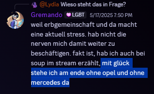 ReverseMitschi's tweet photo. Meine Vorhersage ist übrigens wahr geworden :)
Warum werd ich denn von allen Seiten so gefickt? https://t.co/d6xqYZeQzj