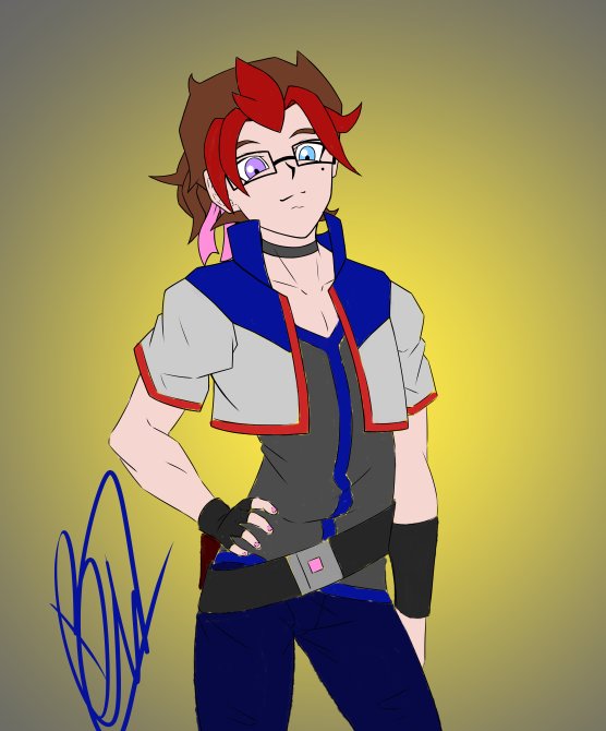 AshwindRyder's tweet photo. 🎮:Say hello to Yuzai Raiyuu, the future son of Shugo and @ScarletKetsudan https://t.co/W9LGr7xvFw