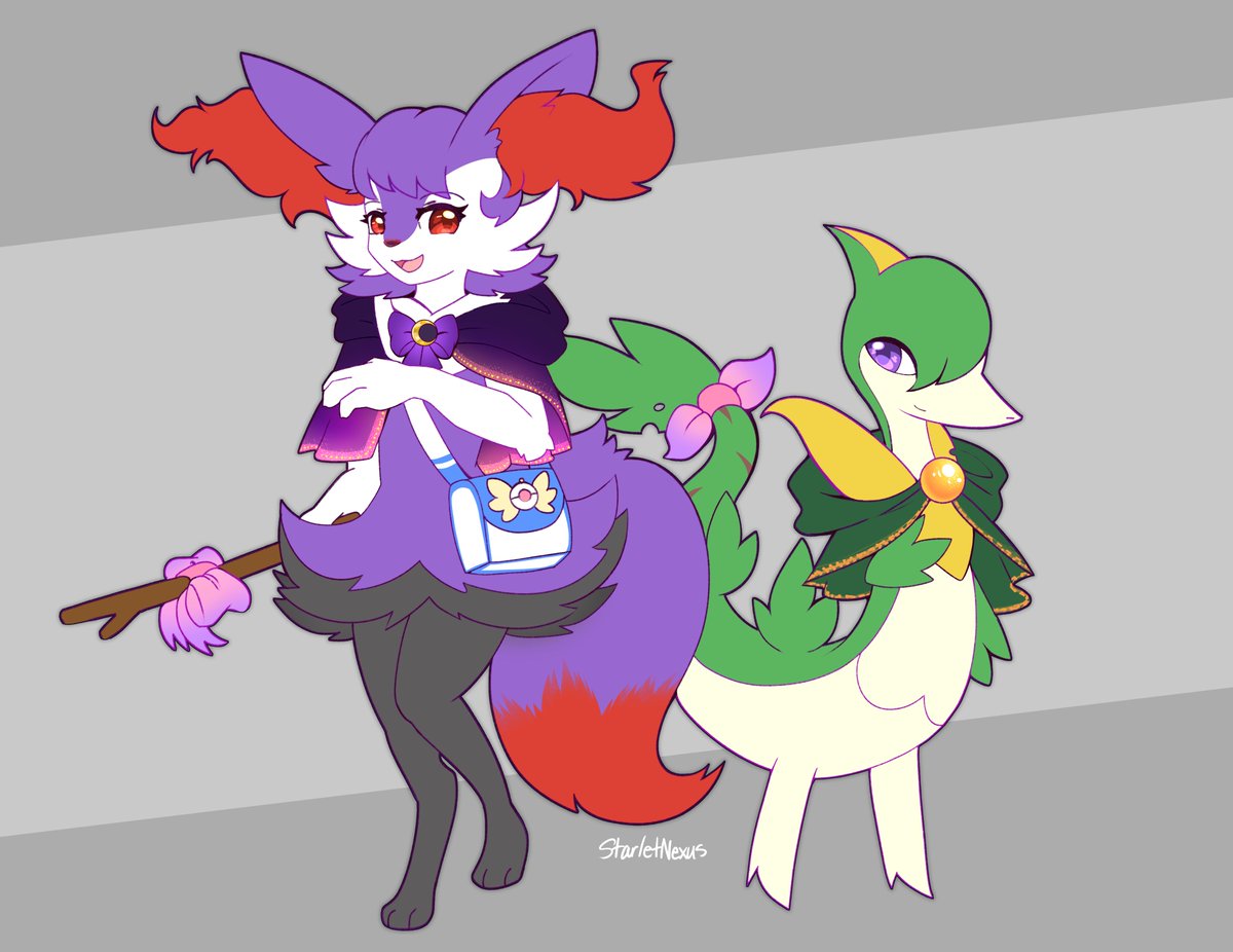 Team Dori! For Vcat113 ^^
#braixen #servine