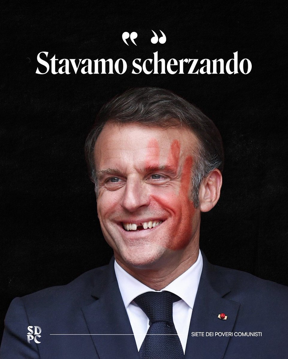 marcell16895275's tweet photo. #Macron
#Cojon https://t.co/GoEU0dszwQ