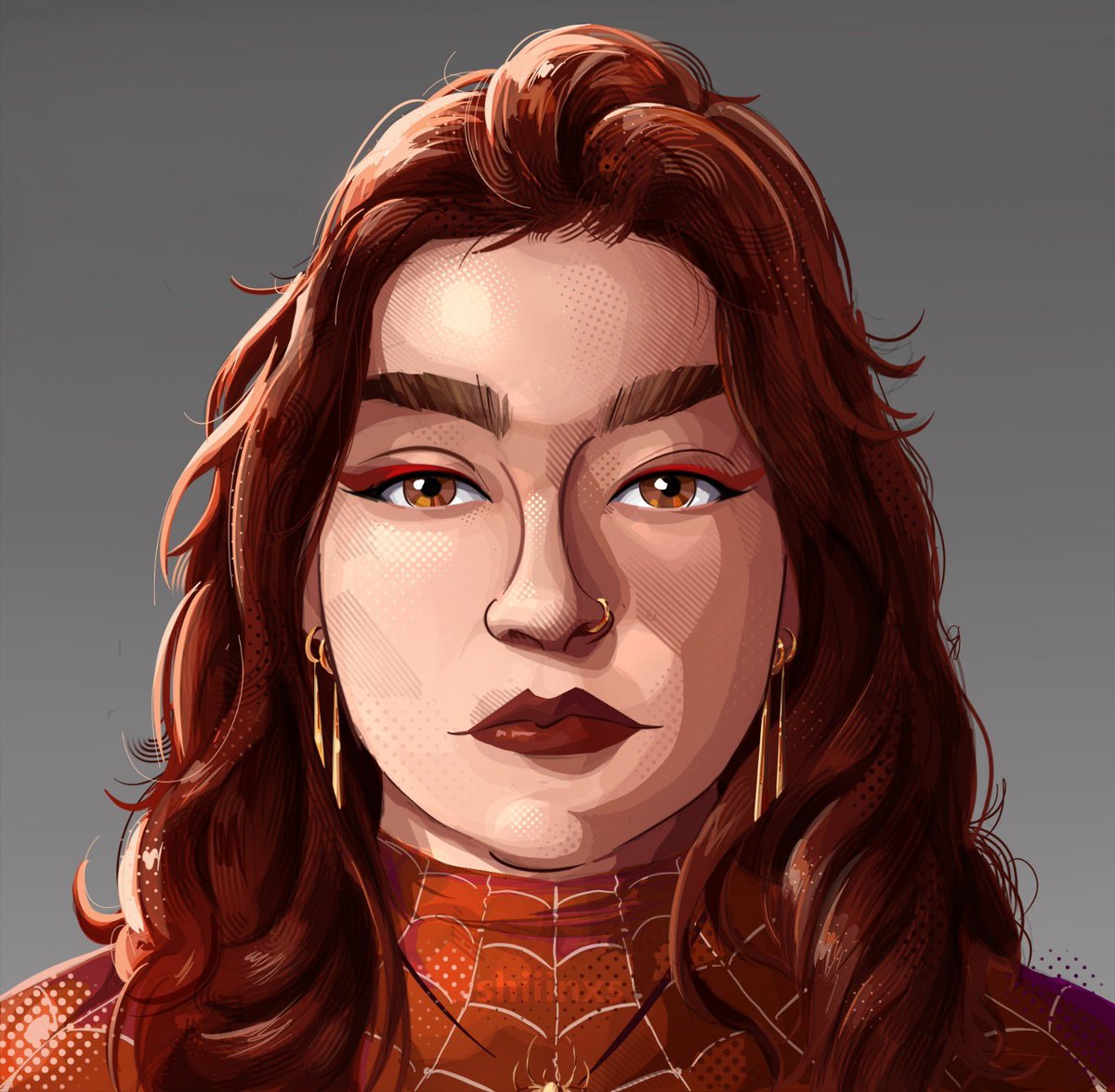 Some Spider-Verse Portraits I painted🕷️❗️